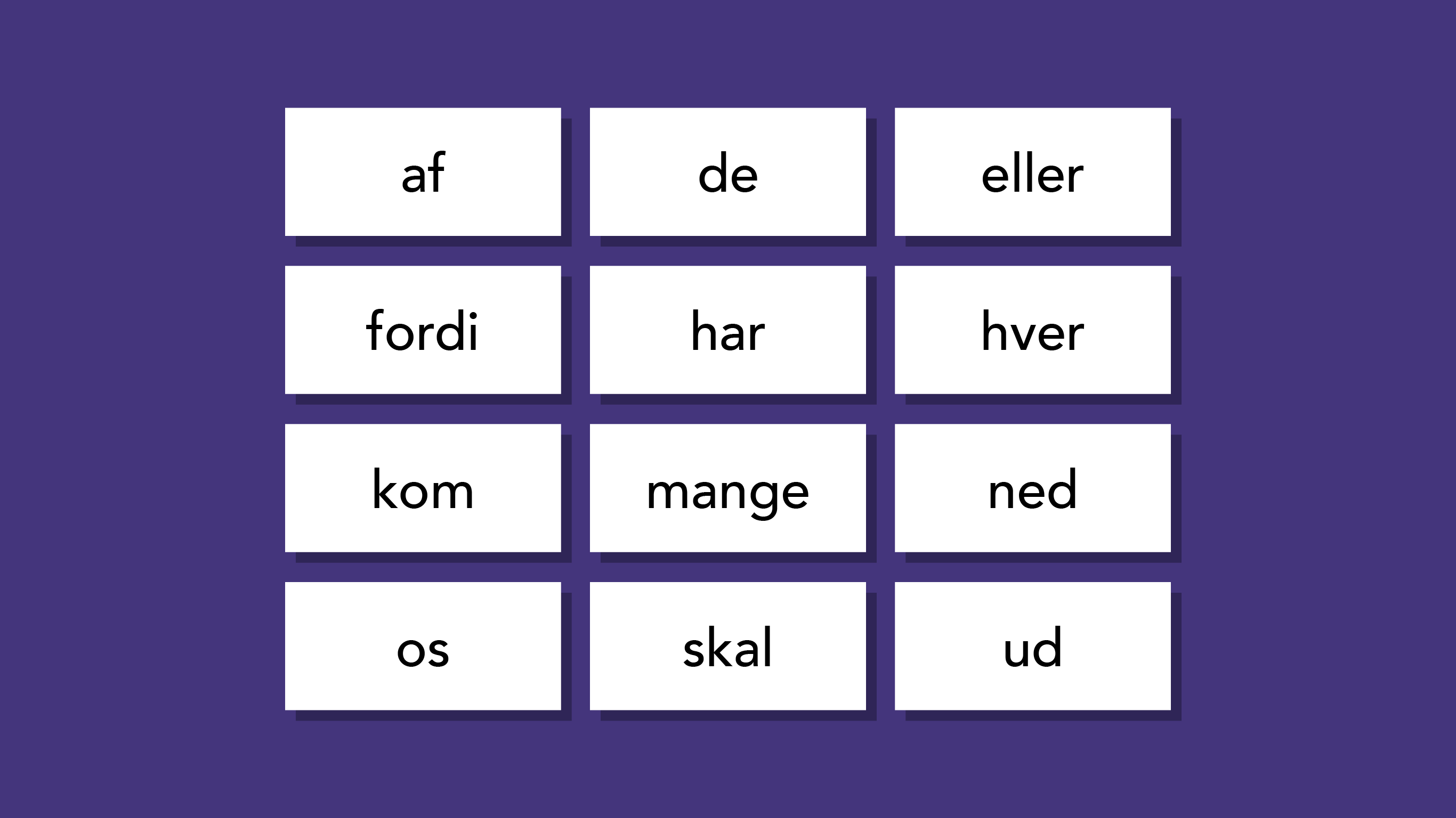 120 ord - Forløb Dansk - Alinea